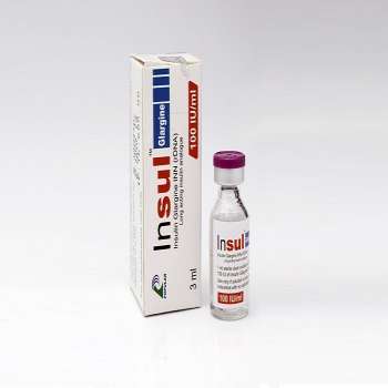 Insul TM Glargine 100IU/ml SC Injection-3ml Vial