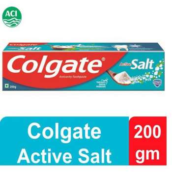 Colgate Anticavity Active Salt Toothpaste 200gm