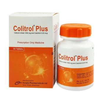 Colitrol Plus 1200mg+0.25mcg Tablet