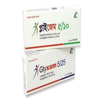 Glyxam 5/25mg Tablet