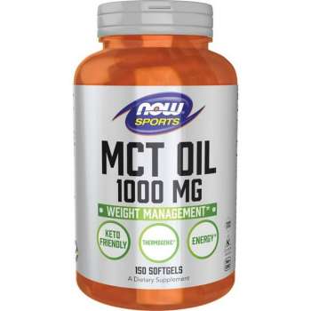 Now Foods Sports MCT Oil 1000 mg, 150 Softgels | USA