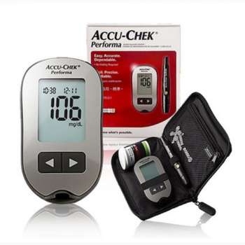 Accu-Chek Performa Blood Glucose Meter With 10 Strips
