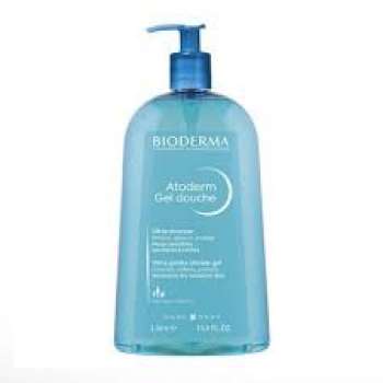 Bioderma Atoderm Gel Douche, Gentle Cleansing Gel, Normal to Dry Sensitive Skin 1 Ltr