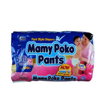 MamyPoko Pants diaper XL(12-17kg.) 32pcs.-India