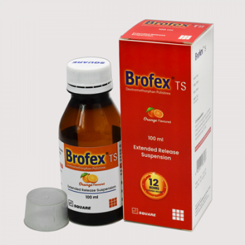 Brofex TS Orange Flavored Syrup 100ml