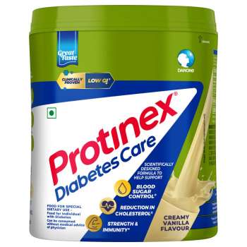 Protinex Diabetes Care Drink Mix For Adults - (Vanilla Flavor, 400 Gms, Jar) With Vital Nutrients To Manage Blood Sugar, Weight & Strength, Powder