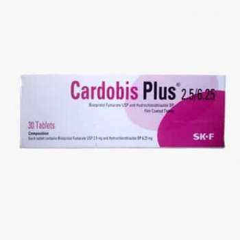 Cardobis Plus 2.5/6.25mg 10pcs