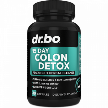 dr.bo 15 Day Colon Detox, 30 Capsules | USA