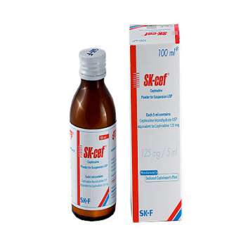 SK-Cef Suspension (125 mg/5 ml)