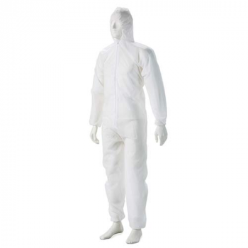 PPE White Free Size (Hooded)