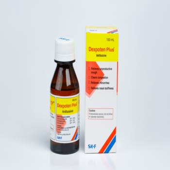 Dexpoten Plus Syrup ((20mg+10mg+2.5mg)/5ml)