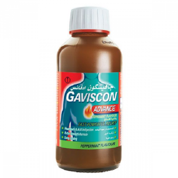 Gaviscon Advance Oral Suspension Peppermint Flavor (300ml)