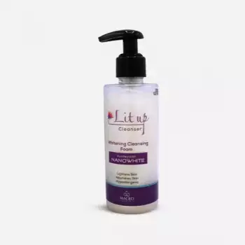 Macro Lit up NanoWhite Cleanser 200ml Bottle