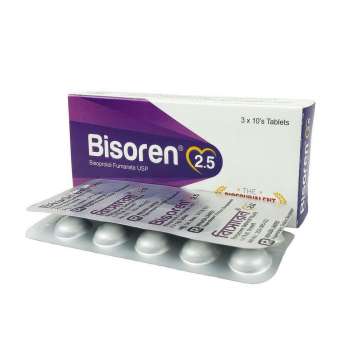 Bisoren 2.5 Tablet 1 Strip