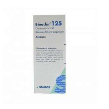 Binoclar 125mg/5ml Suspension