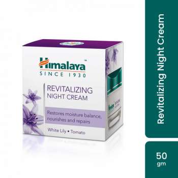 Himalaya Revitalizing Night Cream | 50g Continer | India