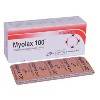 Myolax 100mg Tablet