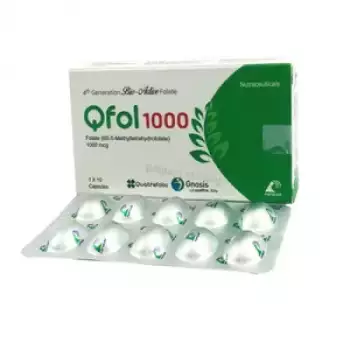 Qfol 1000mcg Capsule | 1 Strip