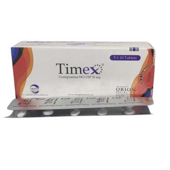 Timex 25mg Tablet 1 Strip