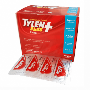 Tylen Plus 500mg+65mg Tablet 1 Strip
