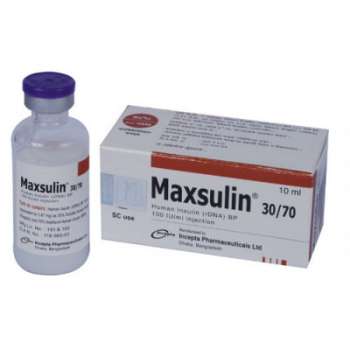 Maxsulin 30/70 100IU 10ml