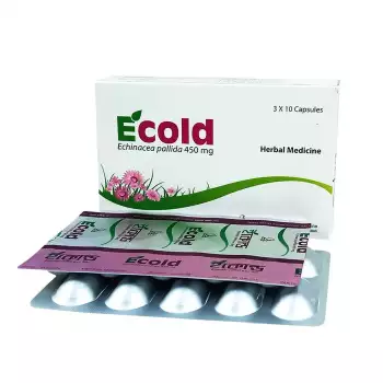 E-Cold 450mg Capsule 10pcs