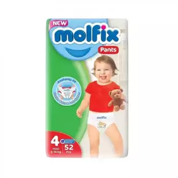 Molfix Baby Diaper Pants 4 Maxi 9-14 kg
