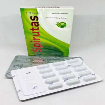 Spirutas Spirulina 500 Capsule