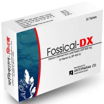 Fossical-DX 600 mg+400 IU 10 Pcs