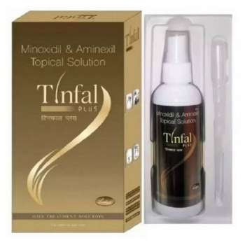 Tinfal Plus Minoxidil & Aminexil Topical Solution