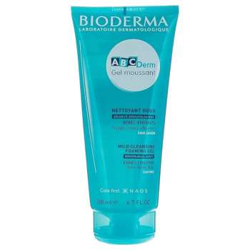 Bioderma ABCDerm Mild Foaming Cleanser (For Babies & Children Face, Body, Hair) 200 ml Country of origin : India