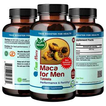 Maca for Men 800mg, শক্তি বাড়ায় ও যৌন স্বাস্থ্য উন্নত করে, উর্বরতা বাড়ায়, মুড ও স্মরণ শক্তি ভালো করে, Improve Energy, Mood and Memory, Increasing fertility, 60 Tablets, Made in USA