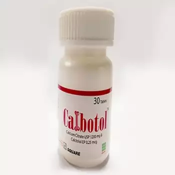 Calbotol 1200mg+0.25mcg Tablet Pot