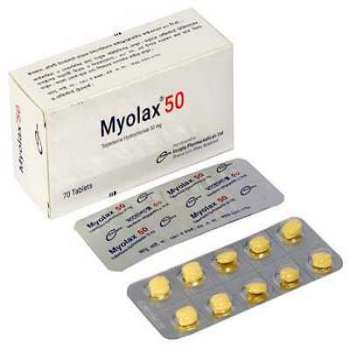 Myolax 50mg (70pcs Box)
