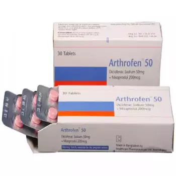 Arthrofen 50mg+200mcg Tablet