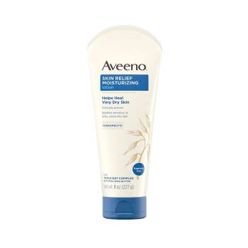 Aveeno Skin Relief 24-Hour Moisturizing Lotion for Sensitive Skin with Natural Shea Butter & Triple Oat Complex, Unscented Therapeutic Lotion for Extra Dry, Itchy Skin, 227 gram, Canada
