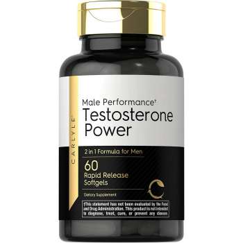 Carlyle Testosterone Power for Men, 60 Softgels | USA