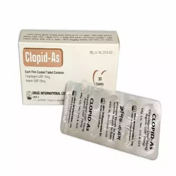Clopid-As (75mg+75mg) Tablet