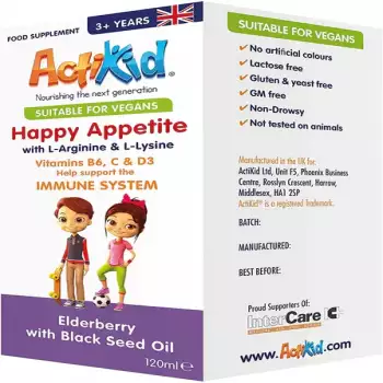 ActiKid Happy Appetite Immune System 120 ml