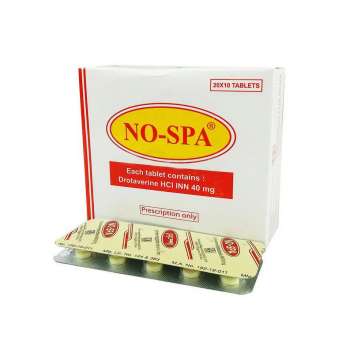 NO-SPA 40mg  Tablet 10pcs