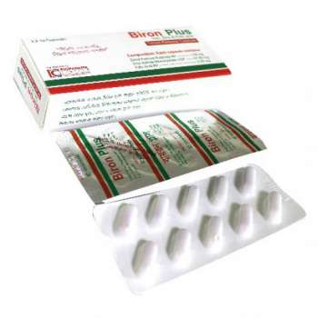 Biron Plus | 150mg+0.5mg+61.8mg Capsule | 1 Strip