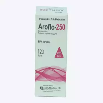 Aroflo 250 HFA Inhaler (120 Puffs) 1Pc