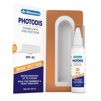 Bionova Photodis Sunblock Protection Lotion SPF-45, 60ml