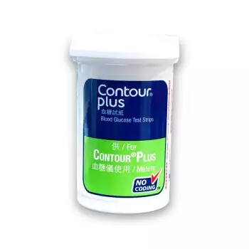 Contour Plus Blood Glucose Strip 25's Pack