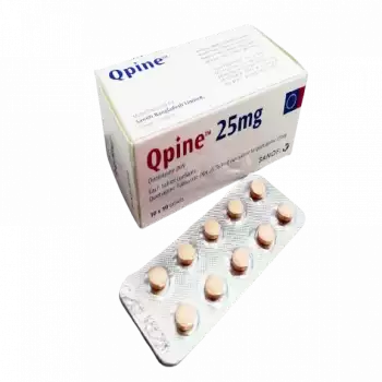 Qpine 25mg Tablet 10Pcs
