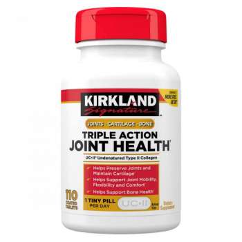 Kirkland Signature Triple Action Joint Health Supplement | 110 tablets
