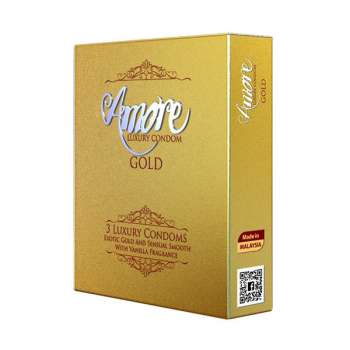 Amore Gold Condom 3pcs