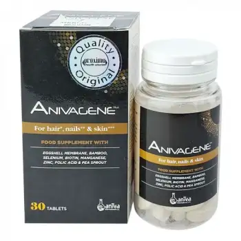 Anivagene Hair, Nails & Skin Supplement, 30 Tablets