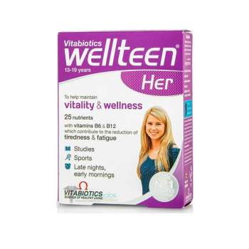 Vitabiotics Wellteen Her Vitality & Wellness 13-19 Years