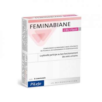 Pileje Feminabiane CBU Flash 6 Tablets